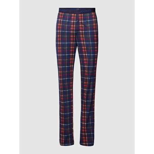 Spodnie od piżamy ze wzorem w szkocką kratę ze sklepu Peek&Cloppenburg  w kategorii Piżamy męskie - zdjęcie 167812208