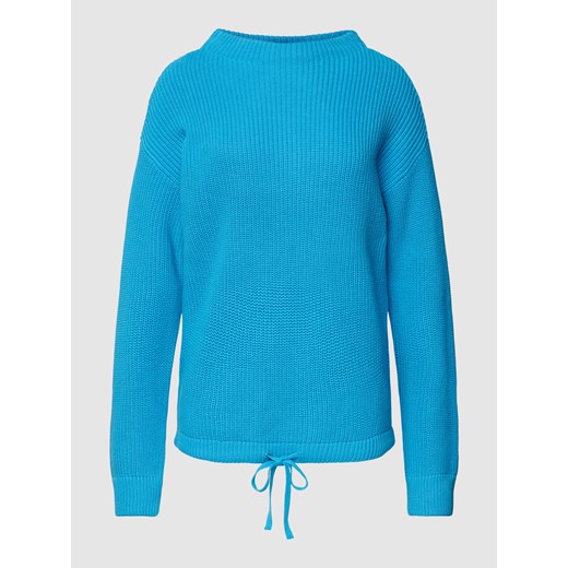 Sweter z dzianiny z fakturowanym wzorem ze sklepu Peek&Cloppenburg  w kategorii Swetry damskie - zdjęcie 167812996