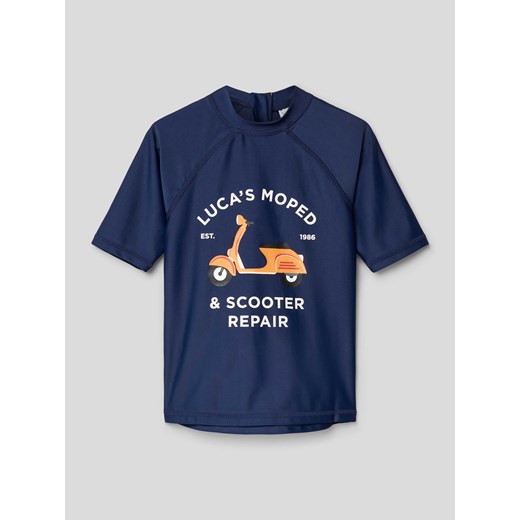 Koszulka kąpielowa z nadrukiem z motywem ze sklepu Peek&Cloppenburg  w kategorii T-shirty chłopięce - zdjęcie 167813148