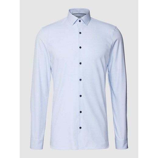 Koszula biznesowa o kroju slim fit z kołnierzykiem typu cutaway model ‘Modern Kent’ ze sklepu Peek&Cloppenburg  w kategorii Koszule męskie - zdjęcie 167813315
