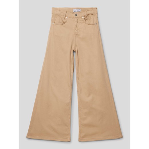 Spodnie rozszerzane z detalem z logo ze sklepu Peek&Cloppenburg  w kategorii Spodnie dziewczęce - zdjęcie 167813499
