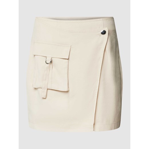 Spódnica mini w kopertowym stylu model ‘EMERY’ ze sklepu Peek&Cloppenburg  w kategorii Spódnice - zdjęcie 167814177