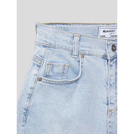 Szorty jeansowe o kroju balloon fit z 5 kieszeniami Blue Effect 176 Peek&Cloppenburg  okazyjna cena