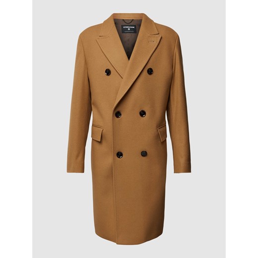 Płaszcz z połami ze sklepu Peek&Cloppenburg  w kategorii Płaszcze męskie - zdjęcie 167816076