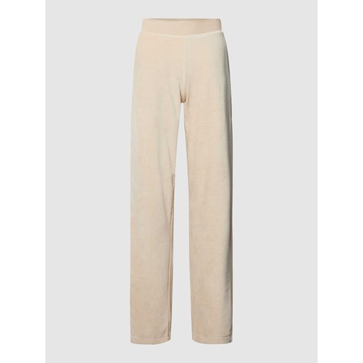 Spodnie o rozkloszowanym kroju z elastycznym pasem ze sklepu Peek&Cloppenburg  w kategorii Spodnie damskie - zdjęcie 167816478