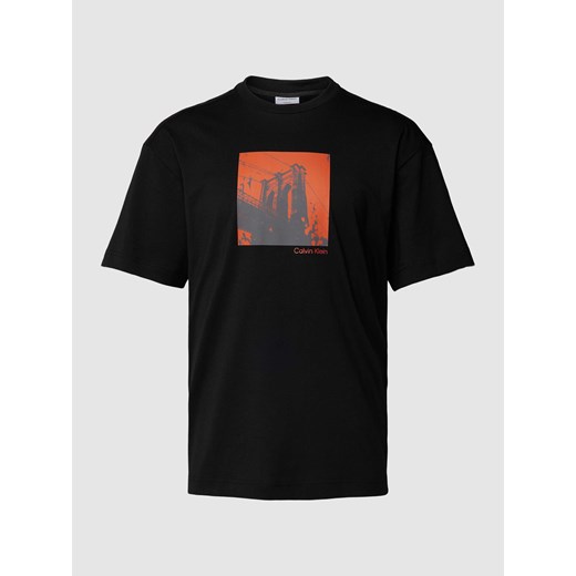 T-shirt z nadrukowanym motywem ze sklepu Peek&Cloppenburg  w kategorii T-shirty męskie - zdjęcie 167816735