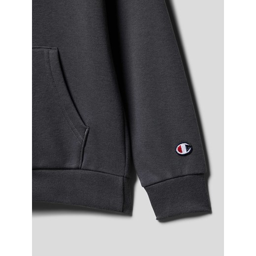 Bluza z kapturem z wyhaftowanym logo Champion 164 Peek&Cloppenburg  wyprzedaż