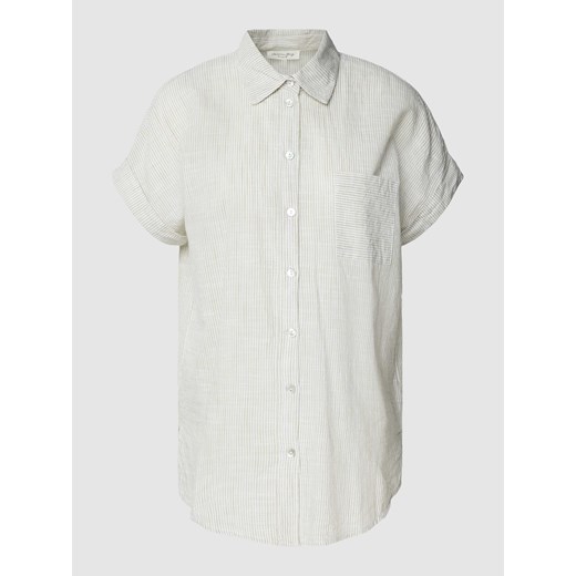 Bluzka koszulowa ze wzorem w paski ze sklepu Peek&Cloppenburg  w kategorii Koszule damskie - zdjęcie 167816958