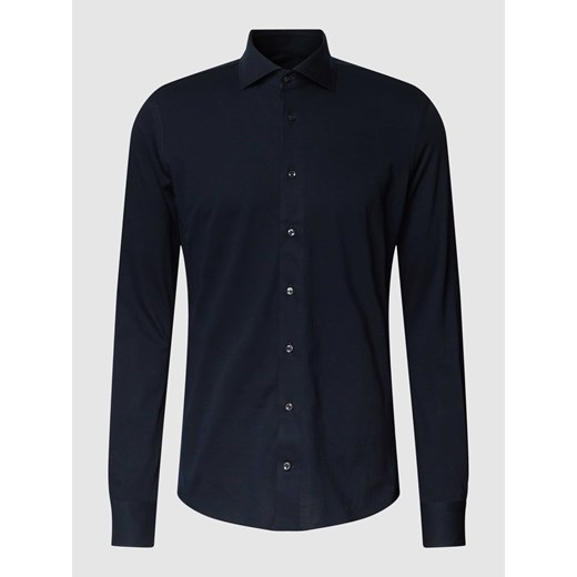 Koszula biznesowa o kroju slim fit z bawełny z dodatkiem streczu ze sklepu Peek&Cloppenburg  w kategorii Koszule męskie - zdjęcie 167817449