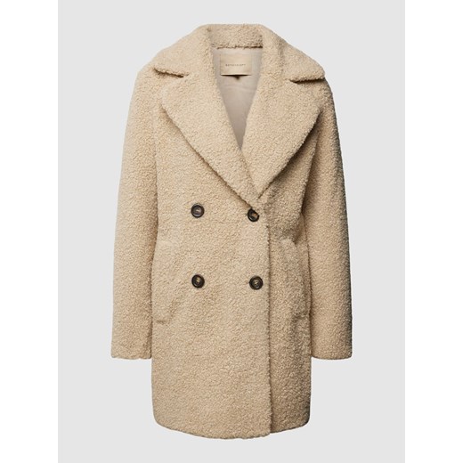 Płaszcz z dwurzędową listwą guzikową model ‘Mukite’ ze sklepu Peek&Cloppenburg  w kategorii Płaszcze damskie - zdjęcie 167817665