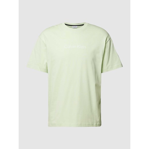 T-shirt z nadrukiem z logo model ‘HERO’ XL Peek&Cloppenburg  okazyjna cena