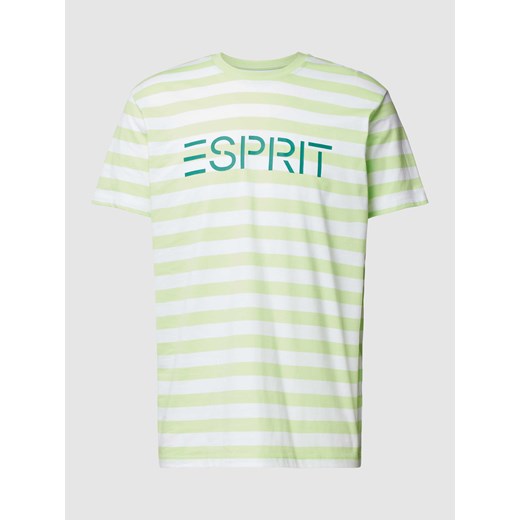T-shirt męski z okrągłym dekoltem Esprit L Peek&Cloppenburg  okazja