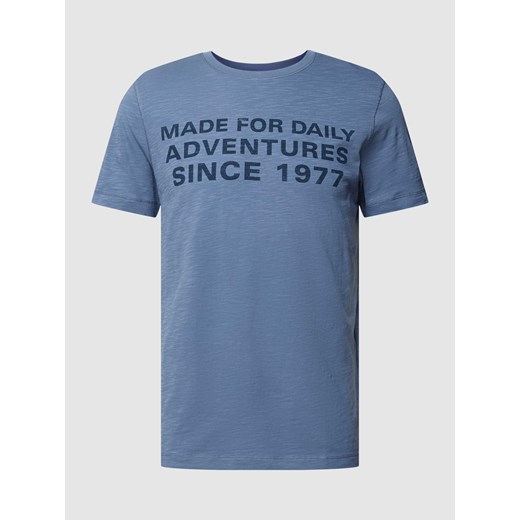 T-shirt z nadrukiem ze sloganem ze sklepu Peek&Cloppenburg  w kategorii T-shirty męskie - zdjęcie 167819317