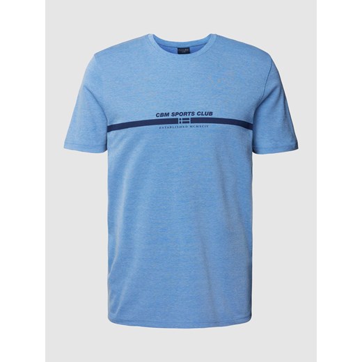 T-shirt z nadrukiem z przodu ze sklepu Peek&Cloppenburg  w kategorii T-shirty męskie - zdjęcie 167819415