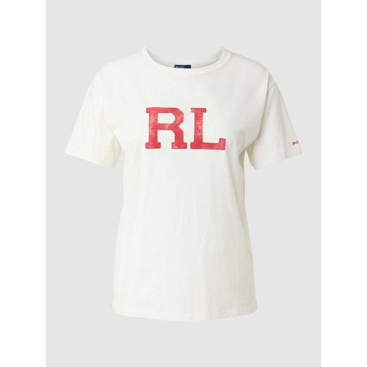 T-shirt z nadrukiem z logo Polo Ralph Lauren M Peek&Cloppenburg  wyprzedaż