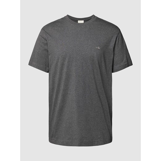 T-shirt z bawełny z detalem z logo ze sklepu Peek&Cloppenburg  w kategorii T-shirty męskie - zdjęcie 167820508