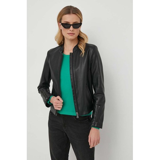 Sisley kurtka damska kolor czarny przejściowa ze sklepu ANSWEAR.com w kategorii Kurtki damskie - zdjęcie 167839428