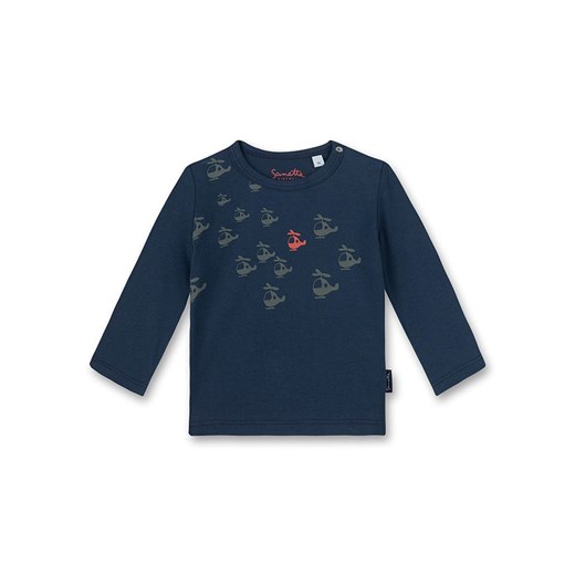 Sanetta Kidswear Koszulka w kolorze granatowym ze sklepu Limango Polska w kategorii Kaftaniki i bluzki - zdjęcie 167840818