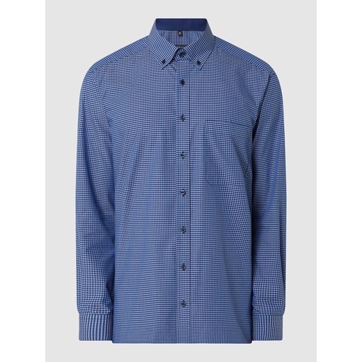 Koszula biznesowa o kroju comfort fit z bawełny ze sklepu Peek&Cloppenburg  w kategorii Koszule męskie - zdjęcie 167845905
