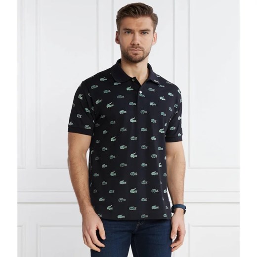 T-shirt męski Lacoste z bawełny 