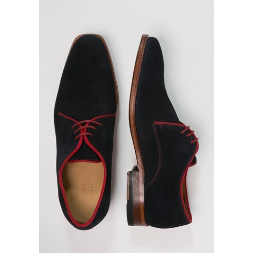 Gordon and Bros GREGORY Sznurowane sportowe navy zalando czarny skóra