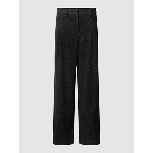 Spodnie z zakładkami w pasie model ‘Gracin’ ze sklepu Peek&Cloppenburg  w kategorii Spodnie damskie - zdjęcie 167849566