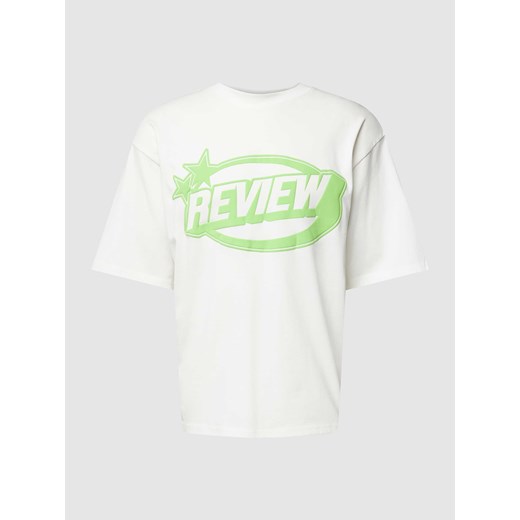 T-shirt o kroju oversized z nadrukiem z logo ze sklepu Peek&Cloppenburg  w kategorii T-shirty męskie - zdjęcie 167849817