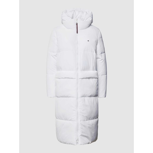 Płaszcz pikowany z kapturem ze sklepu Peek&Cloppenburg  w kategorii Płaszcze damskie - zdjęcie 167850269