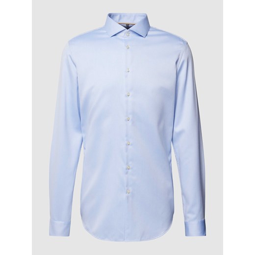 Koszula biznesowa o kroju slim fit z bardzo długim rękawem ze sklepu Peek&Cloppenburg  w kategorii Koszule męskie - zdjęcie 167850707