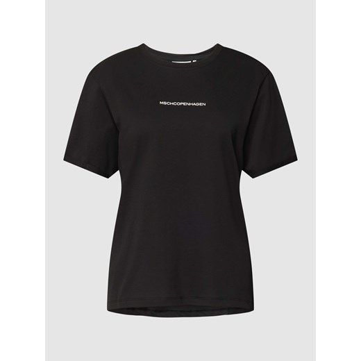 T-shirt z przeszytymi zakładkami na rękawach model ‘Terina’ ze sklepu Peek&Cloppenburg  w kategorii Bluzki damskie - zdjęcie 167850818