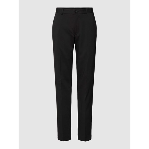 Spodnie materiałowe w kant model ‘pure’ ze sklepu Peek&Cloppenburg  w kategorii Spodnie męskie - zdjęcie 167850978