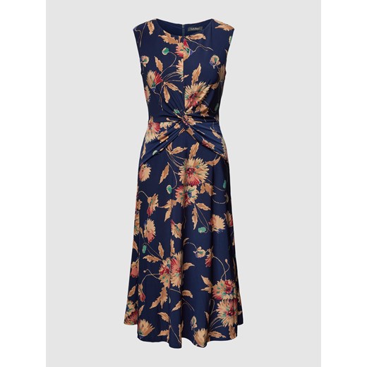 Sukienka midi z kwiatowym wzorem model ‘TESSANNE’ 40 Peek&Cloppenburg 
