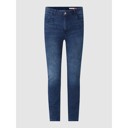 Jeansy o kroju skinny fit z zapięciem na guzik i zamek błyskawiczny ze sklepu Peek&Cloppenburg  w kategorii Jeansy męskie - zdjęcie 167851599