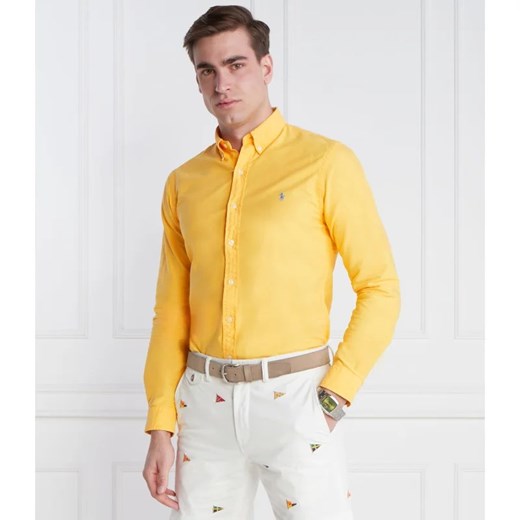 Koszula męska Polo Ralph Lauren z bawełny na wiosnę
