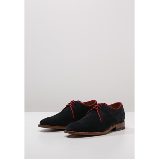 Gordon and Bros GREGORY Sznurowane sportowe navy zalando czarny sztuczna