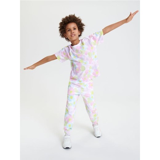 Sinsay - Spodnie dresowe jogger - wielobarwny ze sklepu Sinsay w kategorii Spodnie dziewczęce - zdjęcie 167856705