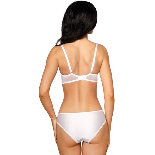 Damskie białe figi klasyczne Anuk, Kolor biały, Rozmiar S, Róża ze sklepu Intymna w kategorii Majtki damskie - zdjęcie 167860785