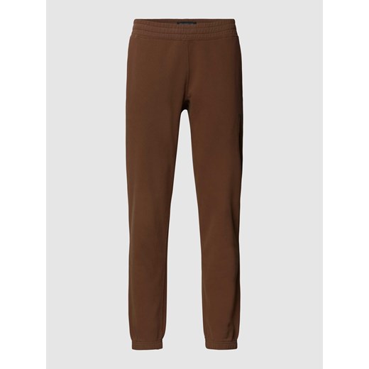 Spodnie dresowe z elastycznymi zakończeniami model 'Jodd' ze sklepu Peek&Cloppenburg  w kategorii Spodnie męskie - zdjęcie 167861348