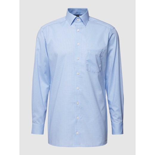 Koszula biznesowa o kroju Modern Fit z kołnierzykiem typu kent ze sklepu Peek&Cloppenburg  w kategorii Koszule męskie - zdjęcie 167862026