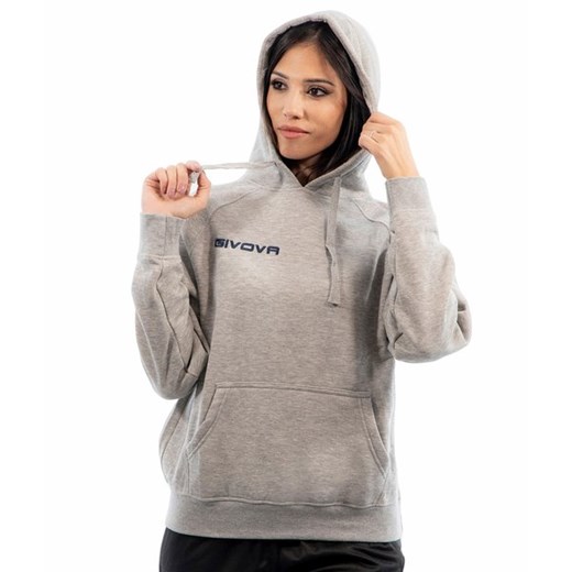 Bluza unisex Felpa Con Cappucio Givova ze sklepu SPORT-SHOP.pl w kategorii Bluzy męskie - zdjęcie 167864288