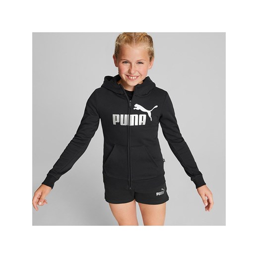 Puma Bluza &quot;ESS+&quot; w kolorze czarnym ze sklepu Limango Polska w kategorii Bluzy dziewczęce - zdjęcie 167865097