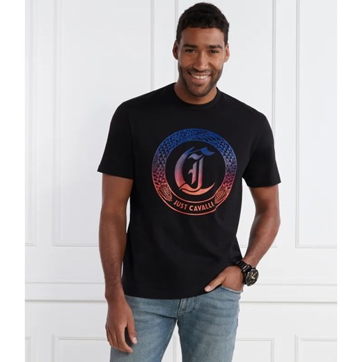 Just Cavalli T-shirt | Regular Fit ze sklepu Gomez Fashion Store w kategorii T-shirty męskie - zdjęcie 167867675