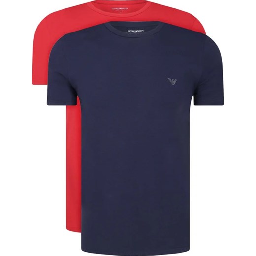 Emporio Armani T-shirt 2-pack | Regular Fit ze sklepu Gomez Fashion Store w kategorii T-shirty męskie - zdjęcie 167867687