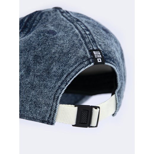 Czapka unisex z daszkiem jeansowa z linii Authentic Bejon 401 L Big Star
