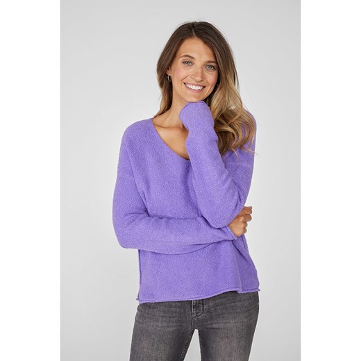 LIEBLINGSSTÜCK Sweter w kolorze fioletowym ze sklepu Limango Polska w kategorii Swetry damskie - zdjęcie 167868805