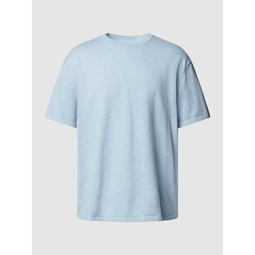 T-shirt z fakturowanym wzorem ze sklepu Peek&Cloppenburg  w kategorii T-shirty męskie - zdjęcie 167871666