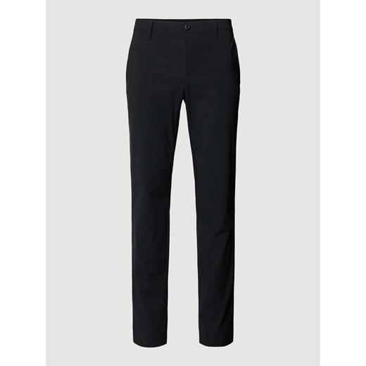Spodnie o kroju slim fit z wpuszczanymi kieszeniami ze sklepu Peek&Cloppenburg  w kategorii Spodnie męskie - zdjęcie 167871935