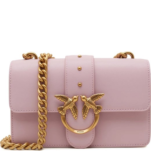 Pinko Skórzana torebka na ramię LOVE ONE MINI C Pinko OS Gomez Fashion Store