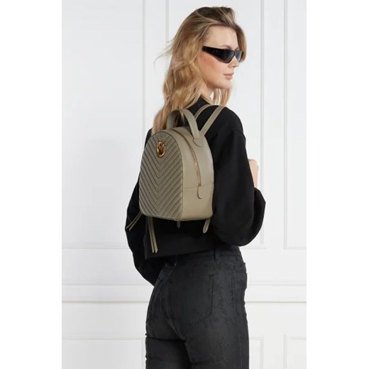 Pinko Skórzany plecak LOVE CLICK CLASSIC VI Pinko OS Gomez Fashion Store