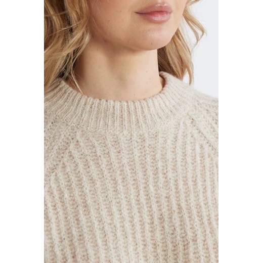 Samsøe Samsøe Sweter Layla | Regular Fit | z dodatkiem wełny M Gomez Fashion Store promocja
